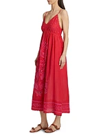 Cleo Lauraine Eyelet Maxi Dress
