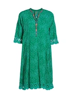 Malfi Embroidered Minidress