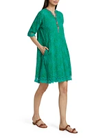 Malfi Embroidered Minidress