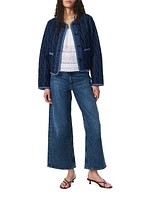 Andi Wide-Leg Crop Jeans