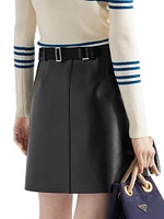 Leather Mini Skirt