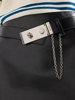 Leather Mini Skirt