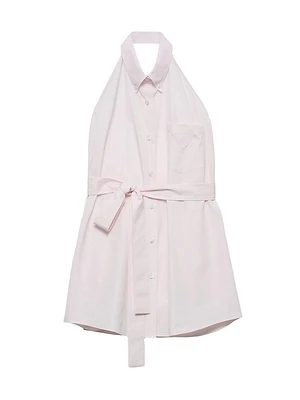 Sleeveless Poplin Shirt