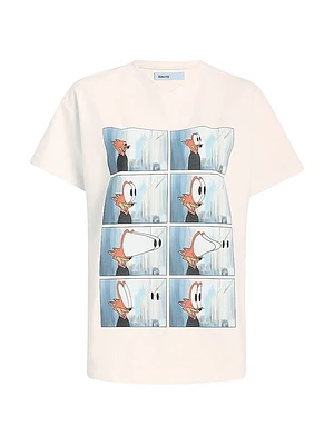 Maeve Graphic Cotton T-Shirt