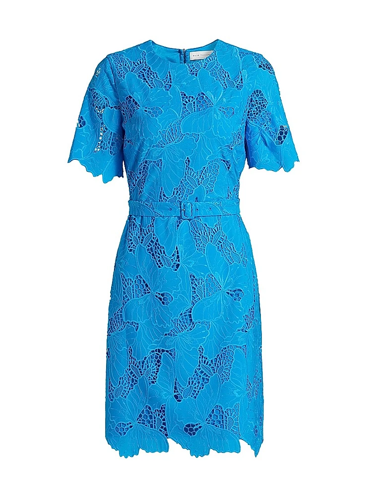 Clover Butterfly Lace Minidress