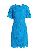 Clover Butterfly Lace Minidress
