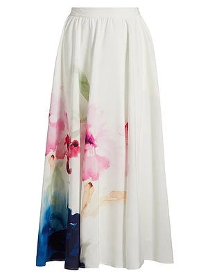 The Layla Floral Spray Skirt