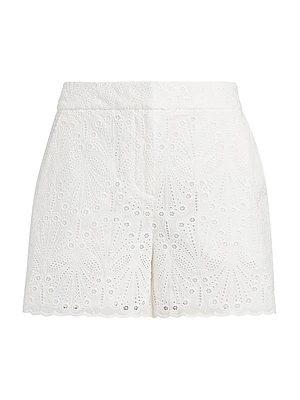 The Aria Eyelet Shorts
