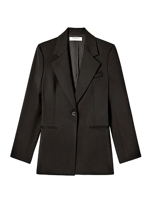 Rossi Executive Washable Wool Twill Blazer