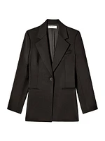 Rossi Executive Washable Wool Twill Blazer