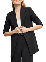 Rossi Executive Washable Wool Twill Blazer