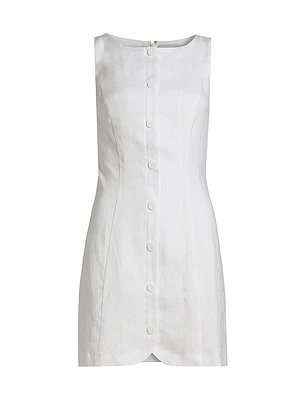 Zarae Linen Minidress