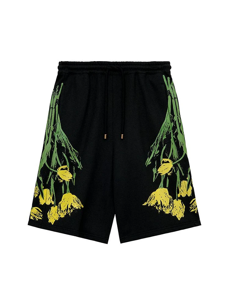 LOEWE x Paula's Ibiza Tulip Drawstring Shorts