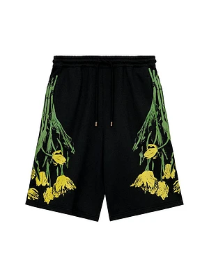 LOEWE x Paula's Ibiza Tulip Drawstring Shorts
