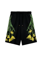 LOEWE x Paula's Ibiza Tulip Drawstring Shorts