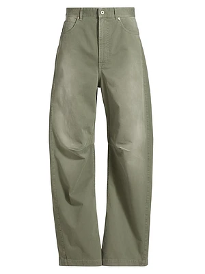 LOEWE x Paula's Ibiza Barrel-Leg Jeans