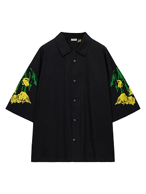 LOEWE x Paula's Ibiza Tulip Short-Sleeve Shirt