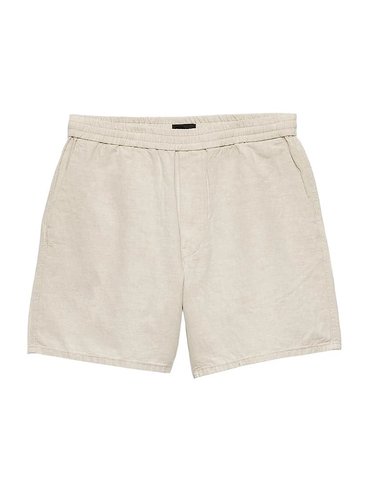 Chambray Bermuda Shorts
