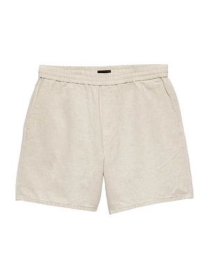 Chambray Bermuda Shorts