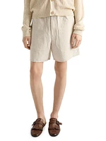 Chambray Bermuda Shorts