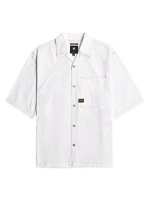 Track Relaxed Short-Sleeve Shirt