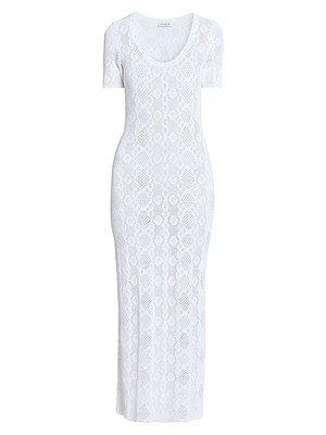 Tube Lace Maxi Dress