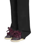 Curb Sneakers Leather with Snake Laces