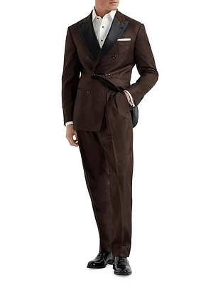 Tuxedo with one and a Half Breasted Jacket Trousers