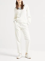 Cotton Flat Rib Sweater