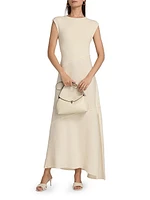 Lina Cotton-Blend Knit Maxi Dress