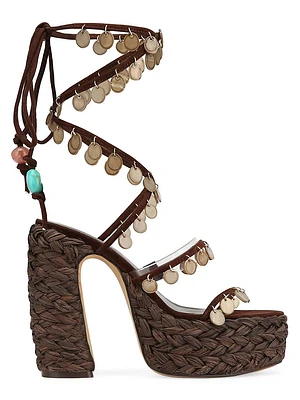 Fantastic Raffia Heels