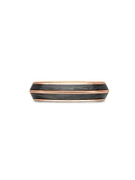 Knife Edge Band Ring 18K Rose Gold