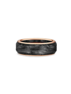 Streamline Band Ring 18K Rose Gold