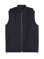 Sleeveless Padded Jacket Technical Cotton