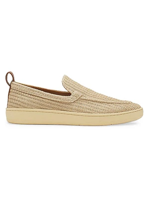 Cruiser Raffia Moccasin Loafers