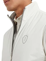 Bonded Nylon Reversible Vest with Logo