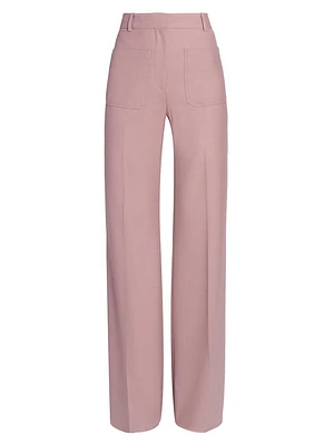 Alina Straight-Leg Trousers