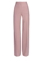 Alina Straight-Leg Trousers
