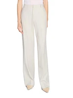 Classic Cotton Straight-Leg Trousers