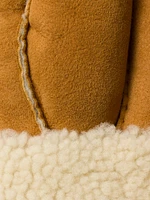 Suede Sheepskin Mittens