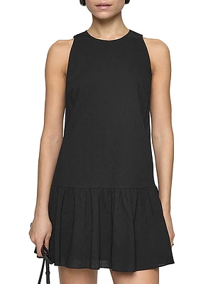 Mindy Cotton Sleeveless Minidress