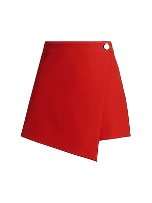 Stella Button Wrap Skort