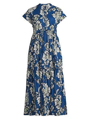 Mumi Printed Midi-Dress