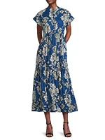 Mumi Printed Midi-Dress