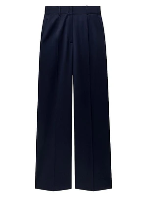Wide Leg Suit Pants