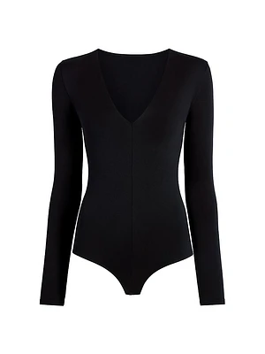 Prima Ballet Deep V Bodysuit