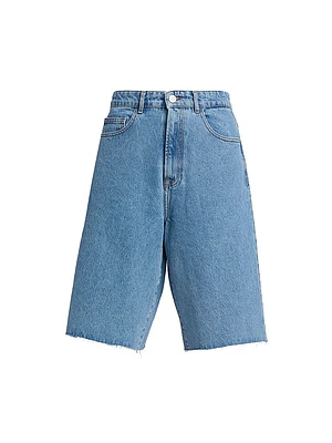 Baggy Fit Denim Shorts