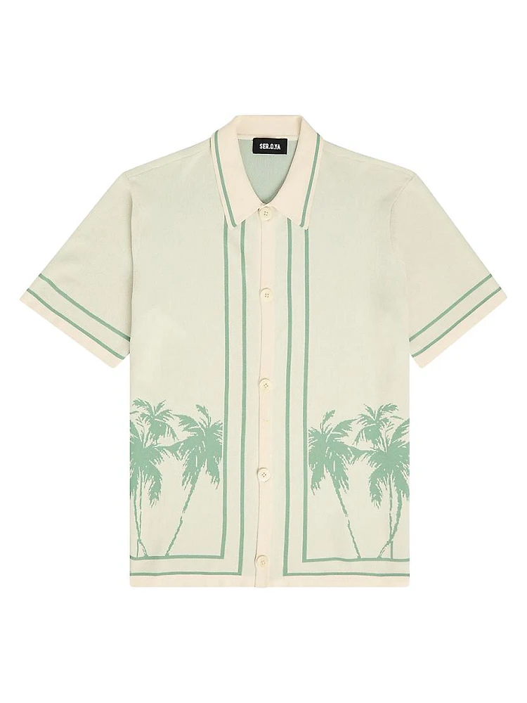 Julian Knit Button Down Shirt
