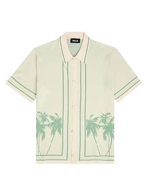 Julian Knit Button Down Shirt