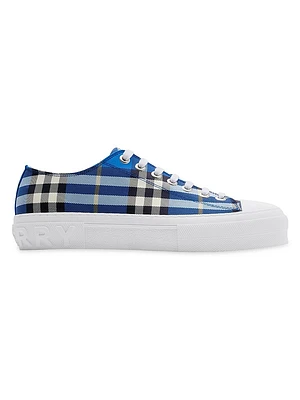 Check Low-Top Sneakers